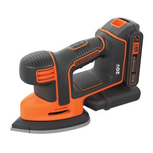 20V MAX* MOUSE Cordless Sander. Battery and Charger Included